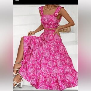 Top and Long skirt- skirt only worn once, top never worn